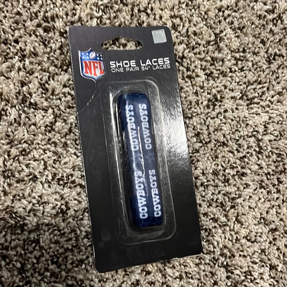 Dallas Cowboys shoes laces